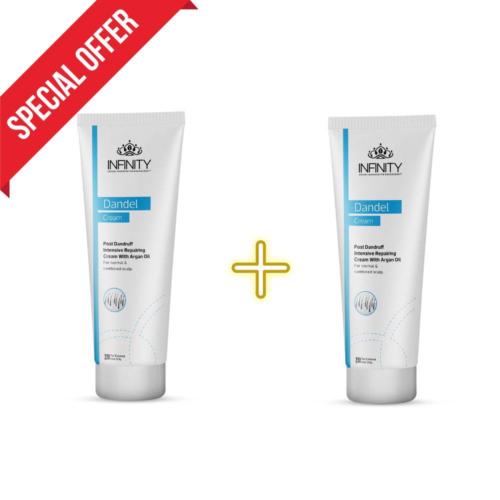 انفينيتي كريم داندل ضد القشرة 100 جم عرض 1+1 - Hair Cream