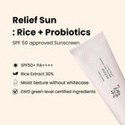Beauty of Joseon Relief Sun : Rice + Probiotics 50ml