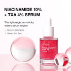 Anua Niacinamide 10% and TXA 4% Dark Spot Correcting Serum 30 ml