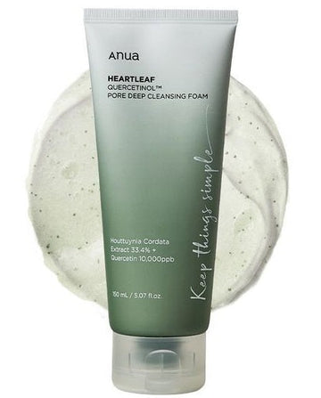 Anua Heartleaf Quercetinol Pore Deep Cleansing Foam 150ml