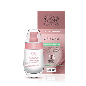 Eva Skin Clinic Collagen Moisturizing Cream For youth (+20) 50ml