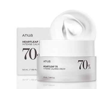 Anua Heartleaf 70% Intense Calming Cream 50 ml كريم التخدئة بخلاصة ورق نبات القلب