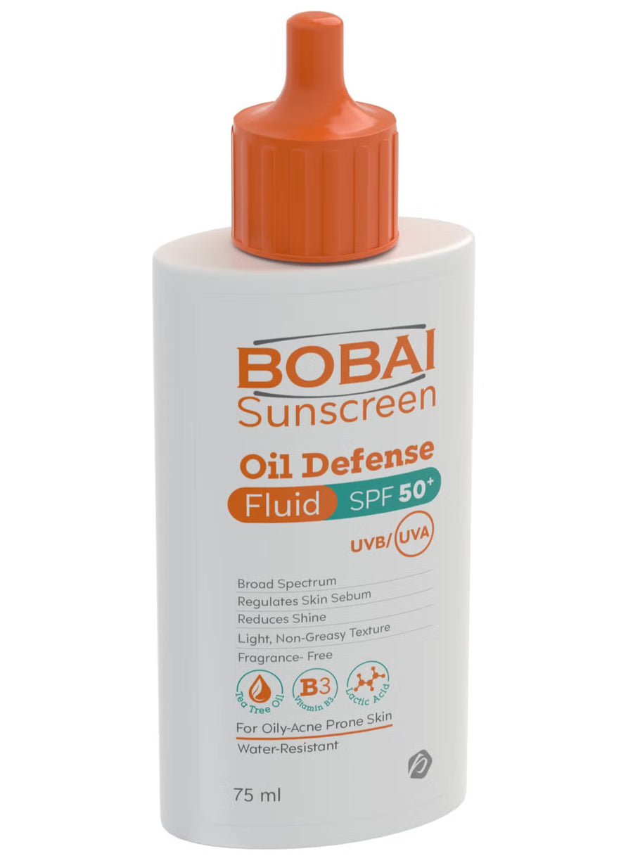 Bobai Sunscreen Oil Defense Fluid SPF 50+ واقي الشمس للبشرة الدهنية