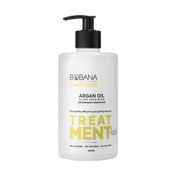 Bobana Conditioner with Argan Oil بوبانا بلسم زيت الأرجان للشعر التالف و المعالج كيميائيا
