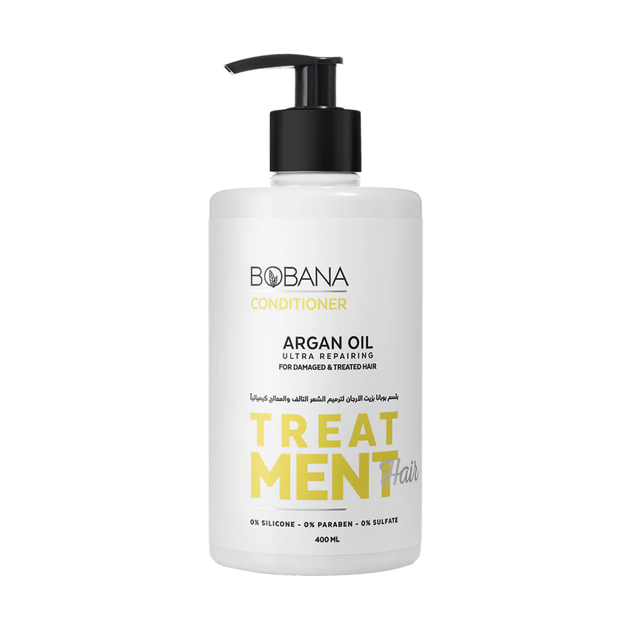 Bobana Conditioner with Argan Oil بوبانا بلسم زيت الأرجان للشعر التالف و المعالج كيميائيا