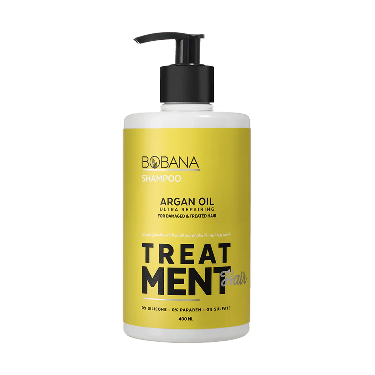 Bobana Shampoo with Argan Oil hair treatment 400 ml