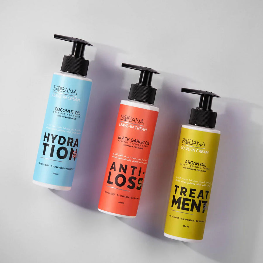 Bobana Leave-in hair treatment Cream With Argan Oil 200 ml