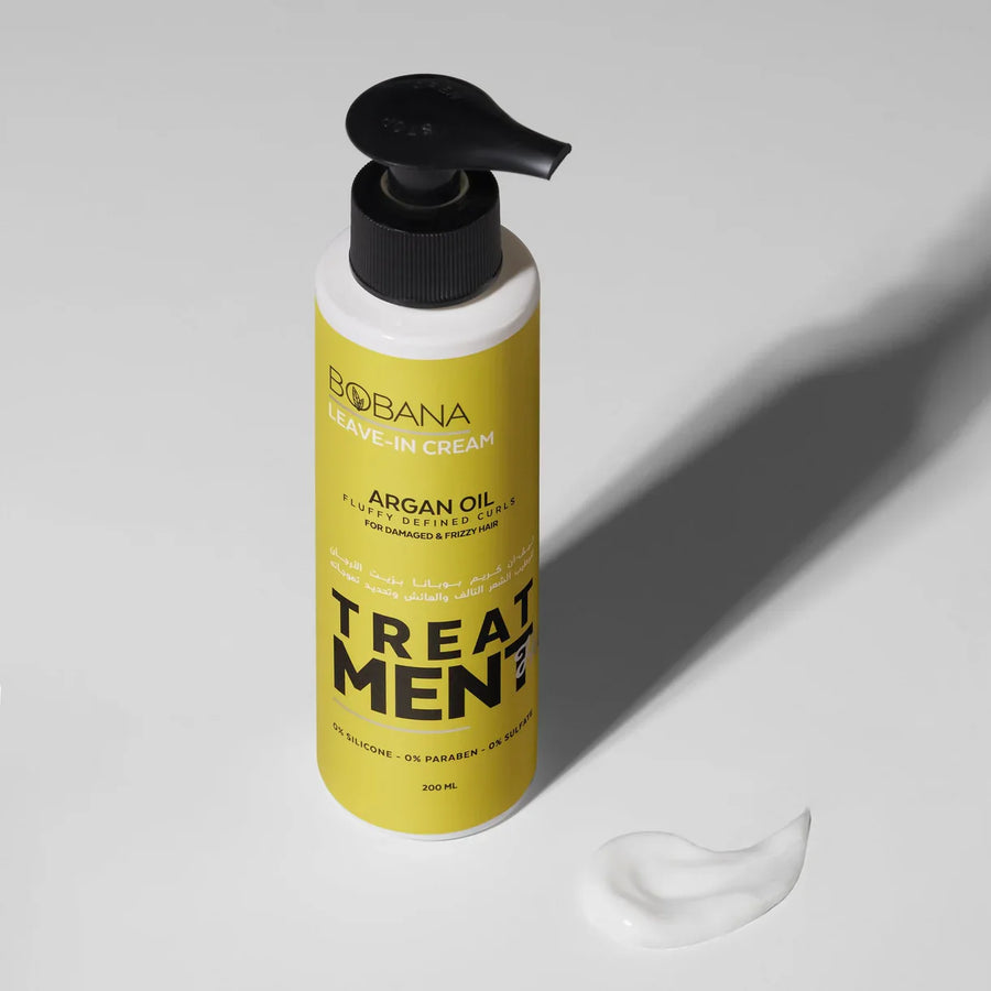 Bobana Leave-in hair treatment Cream With Argan Oil 200 ml