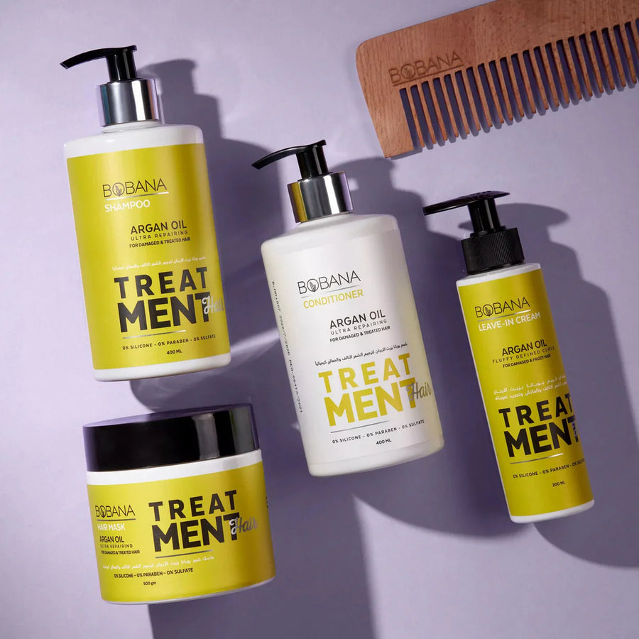 Bobana Shampoo with Argan Oil hair treatment 400 ml