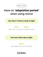 Cosrx  سيروم الريتينول تركيز 0.5%  + سكوالين | مضاد التجاعيد | تحسين مرونة الجلد