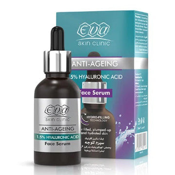 إيفا سيروم حمض الهياليرونيك 30 مل | ترطيب | ضد التجاعيد | ضد الخطوط الدقيقة