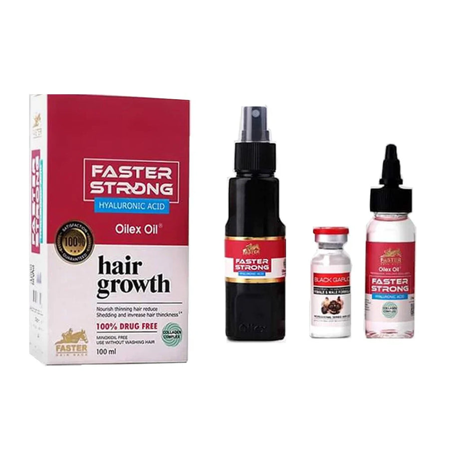 Faster Strong Hyaluronic Acid Oilex Oil Hair Growth - 100 Ml