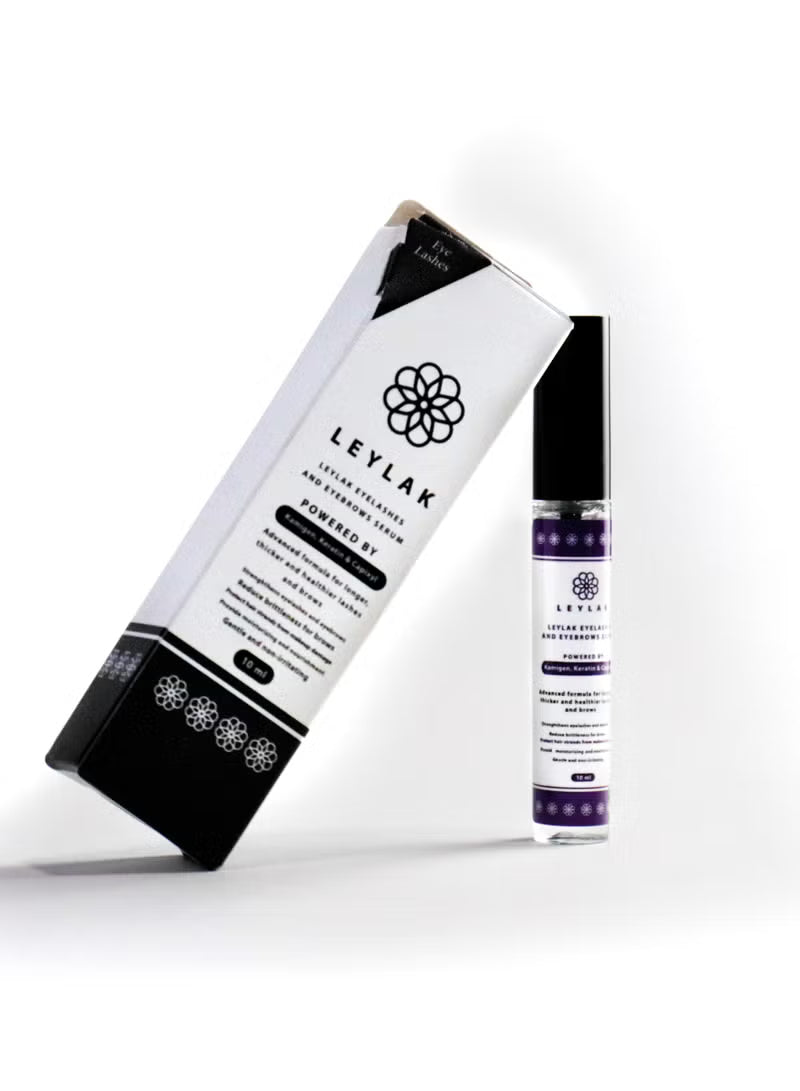 Leylak eyelashes and eyebrows serum