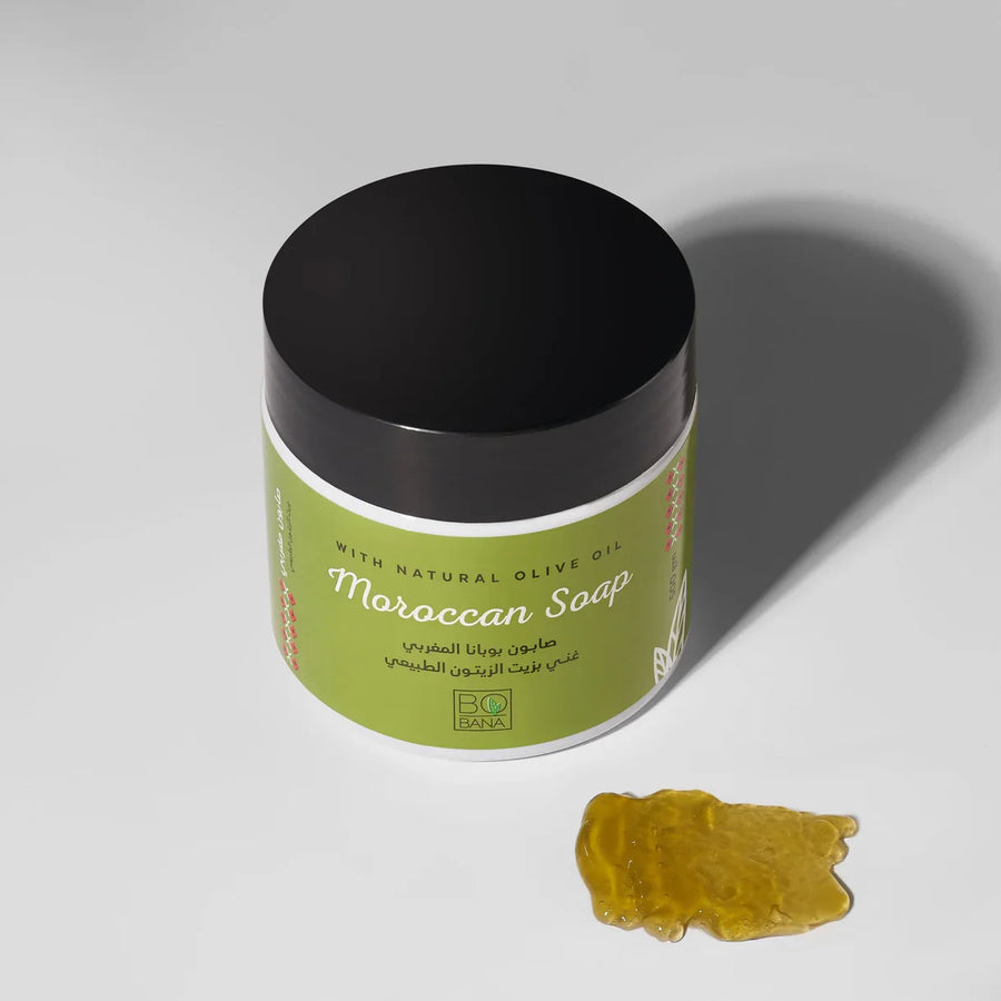 Bobana Moroccan Soap With Natural Olive Oil صابون مغربي بزيت الزيتون من بوبانا