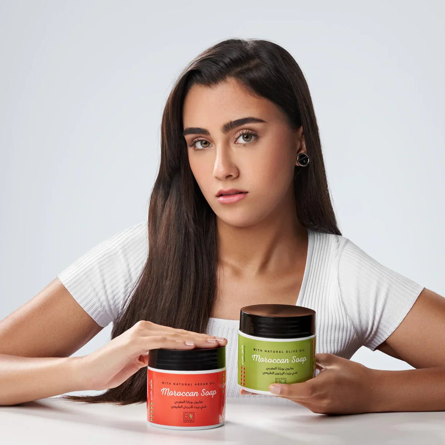 Bobana Moroccan Soap With Natural Olive Oil صابون مغربي بزيت الزيتون من بوبانا