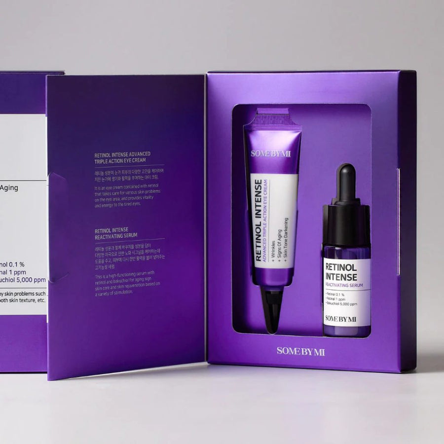 SOME BY MI Retinol Intense Trial Kit (Serum 10ml + Cream 10ml)