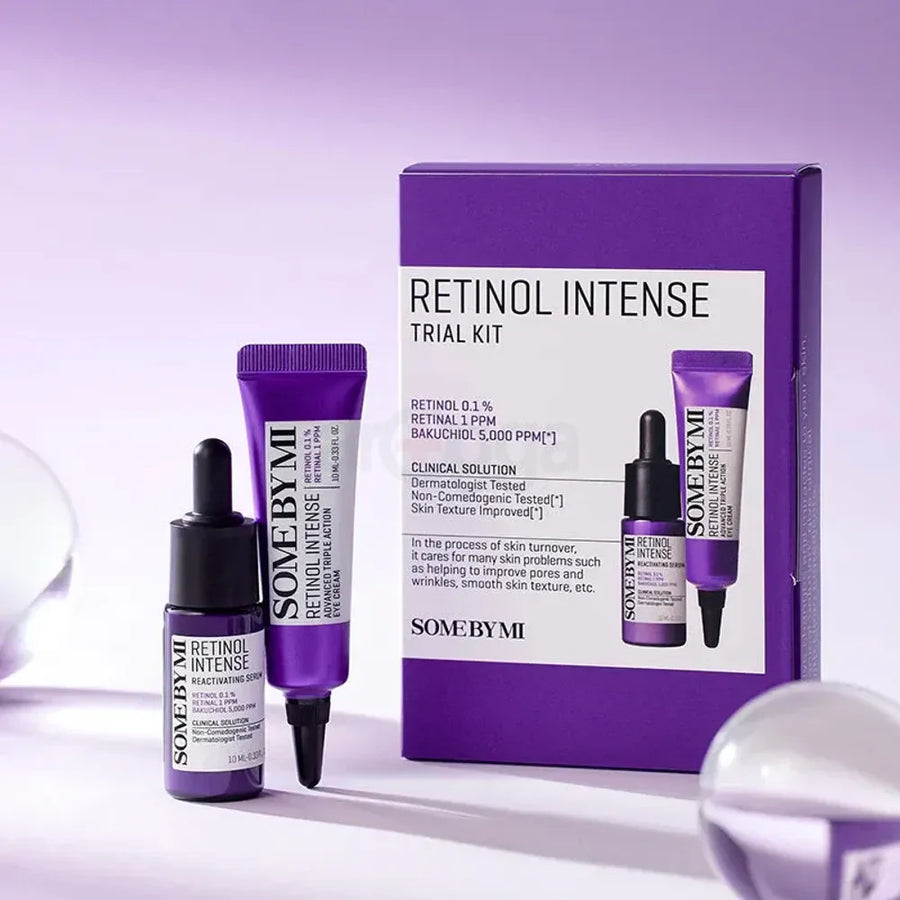 SOME BY MI Retinol Intense Trial Kit (Serum 10ml + Cream 10ml)