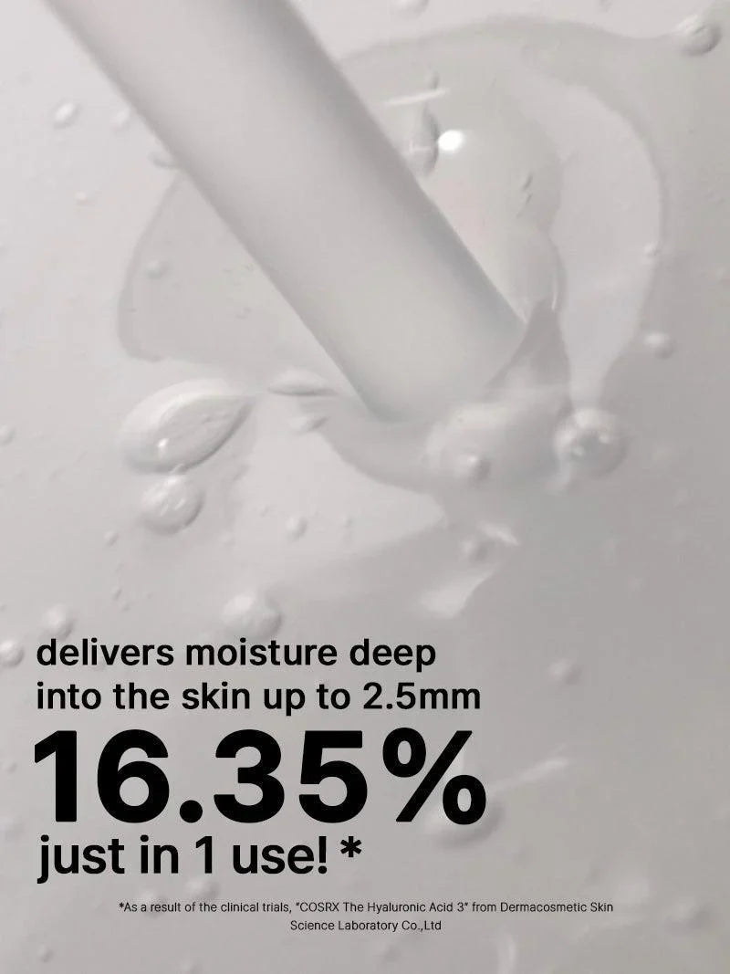 Cosrx  حمض الهياليرونيك 3% | السيراميدات | عوامل الترطيب الطبيعية | مرطب للبشرة | حشو التجاعيد